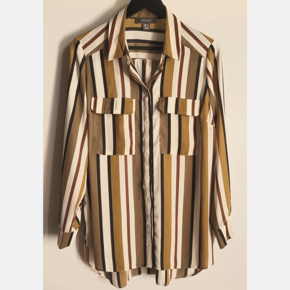 Striped Button-up